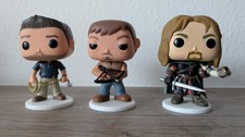 Funko Pop! Daryl Dixon #9,  Boromir # 630, Nathan Drake #88