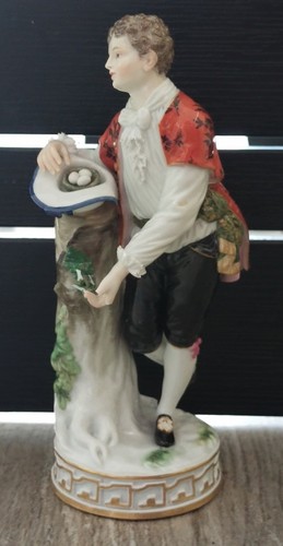 Meissen figur junge mit - meissen,