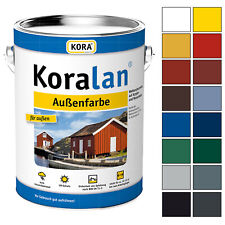 KORA Koralan Aussenfarbe 2.5 LTR Wetterschutzfarbe Deckfarbe Holzschutzfarbe