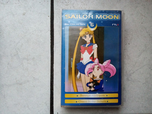 Sailor moon vhs trickfilm - -vhs,
