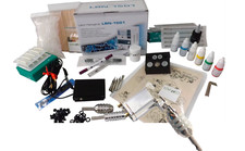 TATTOO LUXUS KOMPLETTSET Tattoomaschine Hammer ROTARY IG-7g INKgrafiX® SET PROFI