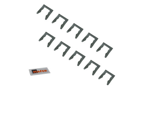 10x halteklammer bremsschlauch - 10x,