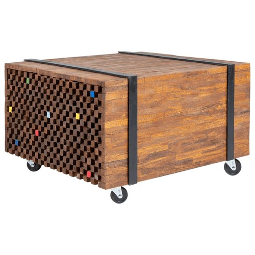 Teak beistelltisch couchtisch - teak,