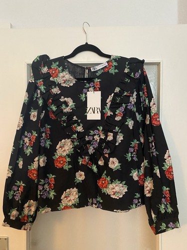 Ausgefallene bluse von zara - bluse,