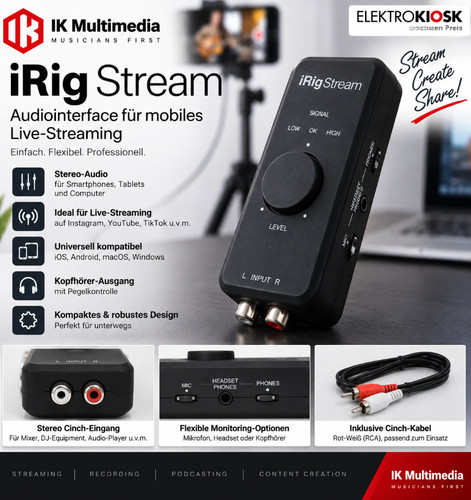 Multimedia irig stream - |,