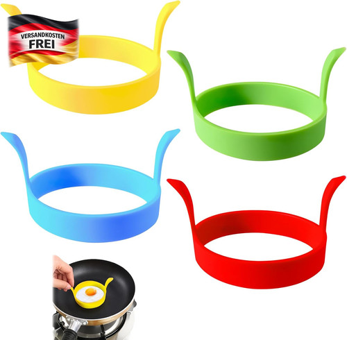 Silikon pancake formen set - silikon,