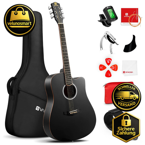 Akustikgitarre cutaway - 4/4,