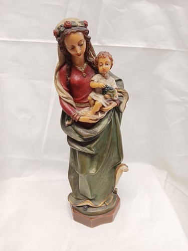 Maria mit kind wachsfigur - maria,