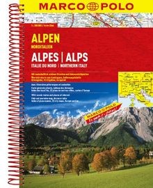 Marco polo reiseatlas alpen - reiseatlas,