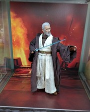 Star Wars Diorama Backdrop Detolf Hot Toys Sideshow Anakin Obi Wann