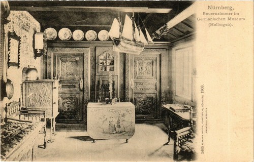 Cpa nurnberg germanischen - ak, nurnberg-