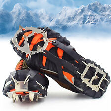 Anti-Rutsch Spikes Schuhe Schuhspikes Eiskrallen Schuhkrallen Edelstahl Sport