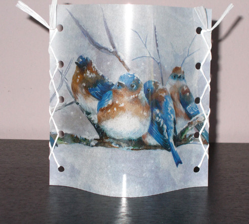 Deko windlicht vogel bird - deko,