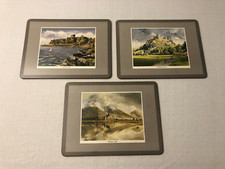 Pimpernel Tischset 3 tlg Edingburgh Dunollie Kilchurn Castle Bild Verpackung