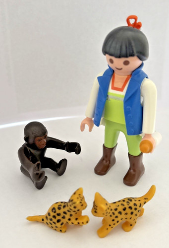 Playmobil tierpflegerin mit - playmobil,