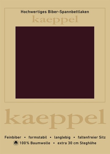 Kaeppel biber spannbettlaken - kaeppel,