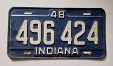 Alte amerikanische Kennzeichen