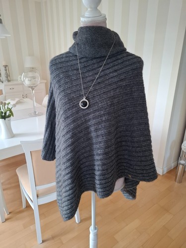 Esprit poncho mit rollkragen - poncho,