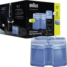 Braun CCR 8 Reinigungskartusche (8er)  zu Braun Rasierer Series 3,5,7,9
