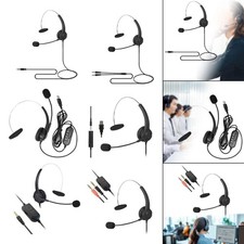Schnurgebundenes Telefon-Headset, Computer-Headsets, Business-Kopfhörer für