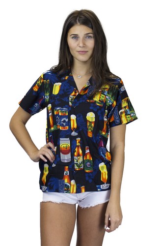 Funky hawaiibluse beer bottle - hawaiibluse,