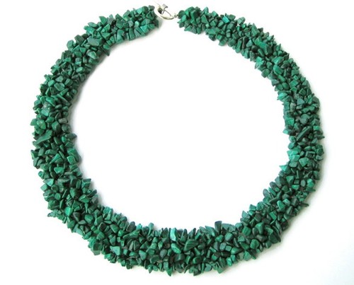 Halskette edelsteinkette aus - halskette,