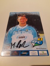 Signierte AK Marcel Podszus Chemnitzer FC NEU