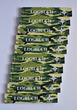 10 x Geocaching Logbuch für
