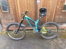 Fahrrad Kellys Bicycles noid 90, hellblau/grün, 27,5 zoll, mit Helm Größe L