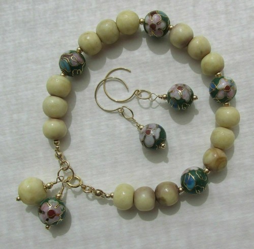 Natur koralle cloisonne - natur,