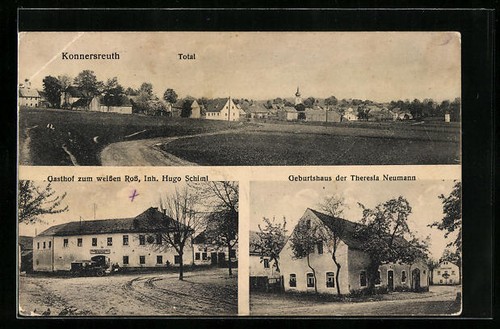Konnersreuth gasthof zum - ak,