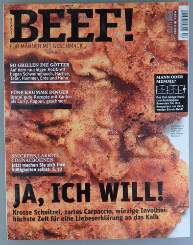 Zeitschrift beef ja - "beef!, ich