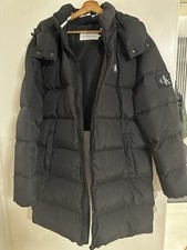 Calvin Klein Jeans ESSENTIALS LONG - Wintermantel - black - Gr.L - UVP: 299,95€