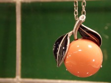 antike Kette lang 78 cm mit