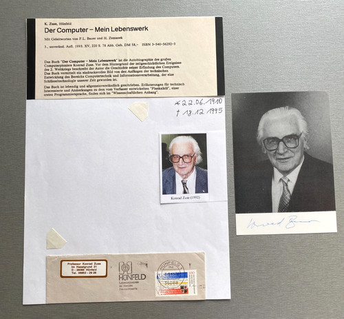 Konrad zuse z3 - zuse, (†1995)