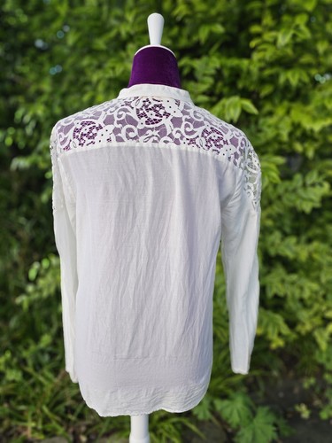 Hugo boss baumwollbluse weiß - hugo,