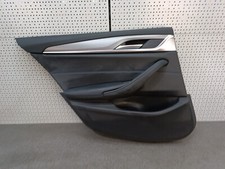 BMW 5er G30 G31 M-Sport Türverkleidung Hinten links schwarz/blau naht Lichtpaket