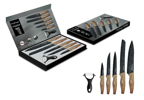Messer set tlg koffer - messer-set, 6-tlg