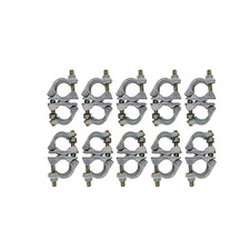 10x Drehkupplung für Gerüst