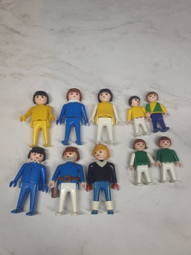 10x playmobil vintage - 10x,