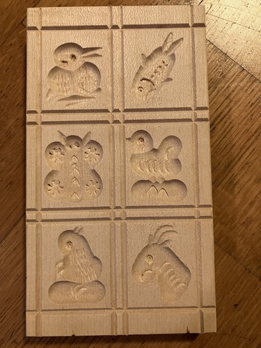 Spekulatiusform aus holz - spekulatiusform,