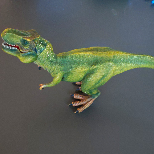 Grüne dinosaurier rex - grüne, t-rex