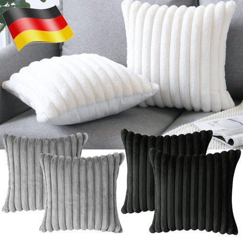 Cord kissenhülle kordsamt - 2x,