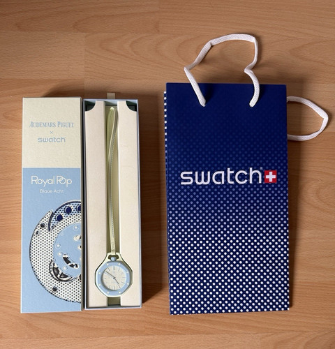 Swatch royal pop blaue - ap,