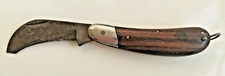 Okuliermesser / Veredelungsmesser – klappbar, Holzgriff, Vintage, gebraucht