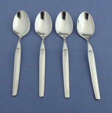 WMF - Madrid - 4 Teelöffel - Kaffeelöffel - 90er Silber - ca. 13,4 cm