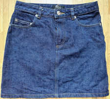 A.P.C. Standard Rock Skirt Jeansrock Rue Madame Paris Denim Size 34 W 27