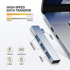 USB 3.0 HUB Verteiler Splitter Adapter Super Speed Datenhub 3 Port für Laptop PC