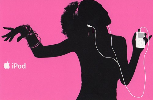 Ipod werbekarte pink - pink, 