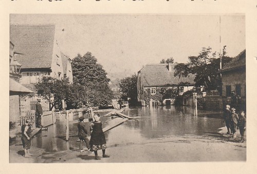 Altes foto hochwasser in - altes,